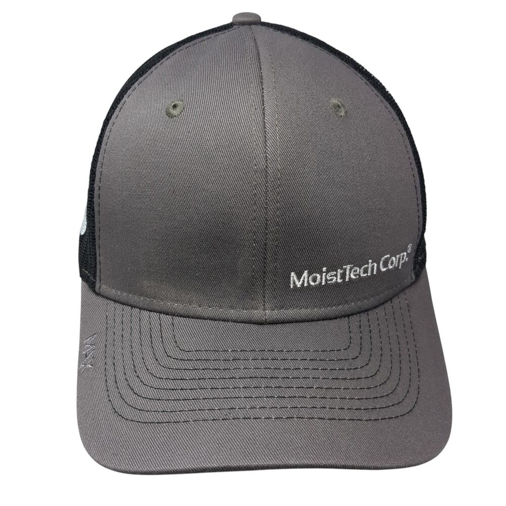 Moist Tech Corp. Snapback Trucker Hat Gray One Size Adjustable Mesh Back Max